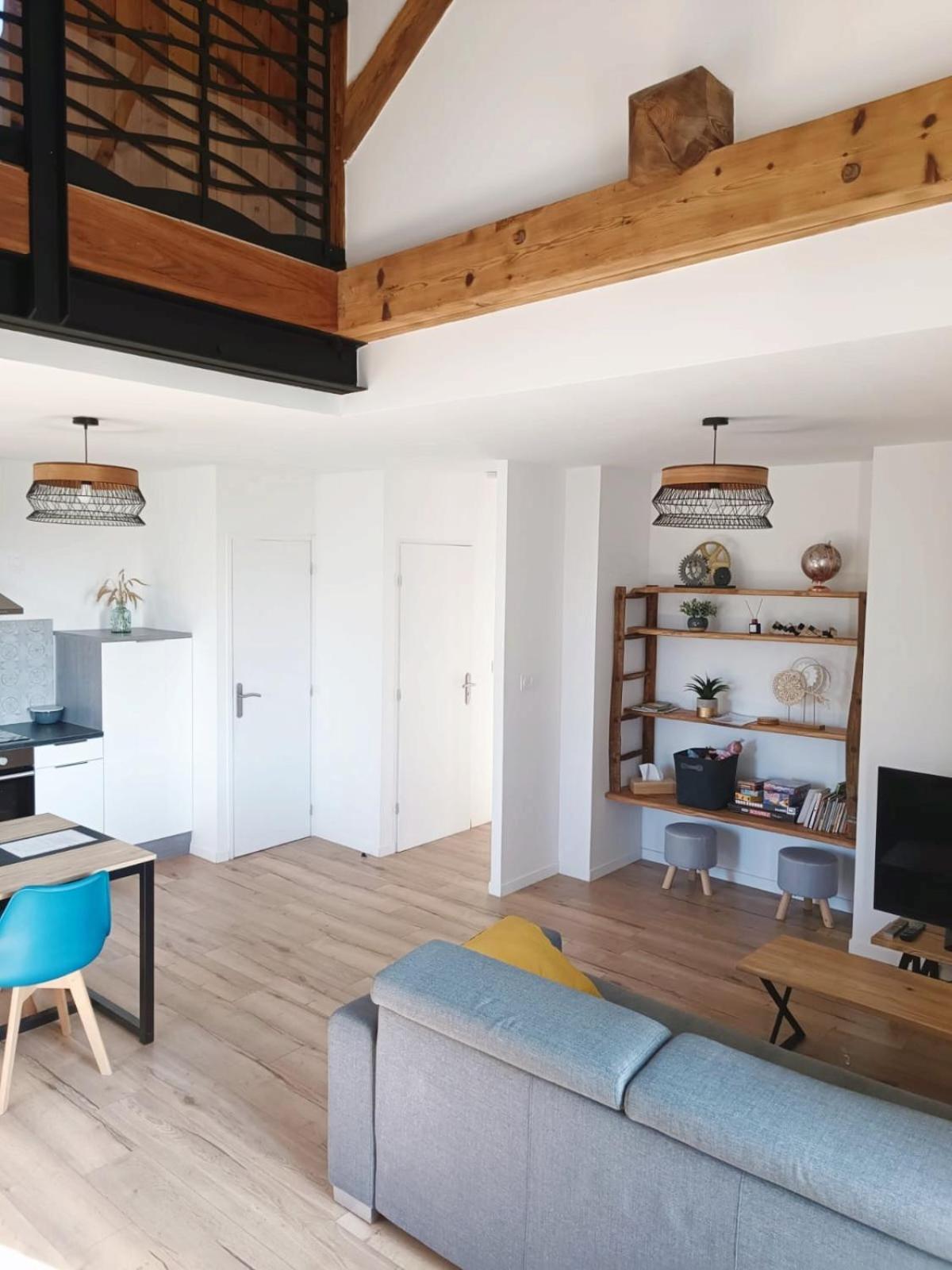 Appartement Duplex Dans Une Ancienne Usine Beaupreau-en-Mauges Ngoại thất bức ảnh